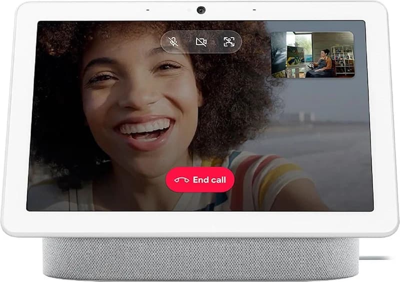 Nest Hub Max 10" Smart Display with Google Assistant - Chalk — image 6