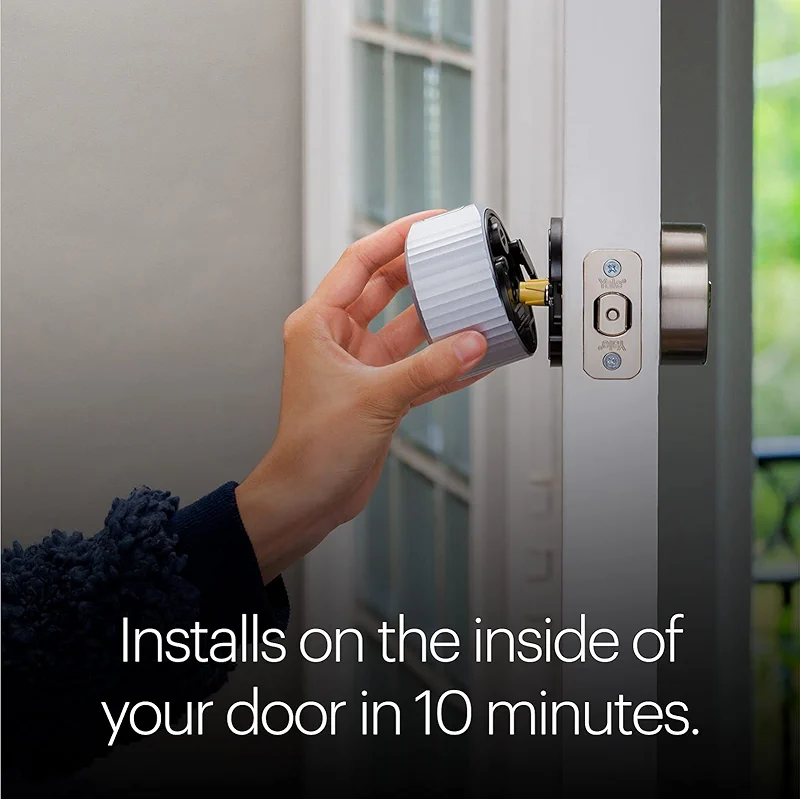 August Home Silver Wi-Fi Connected Smart Keyless Entry Door Lock — image 6