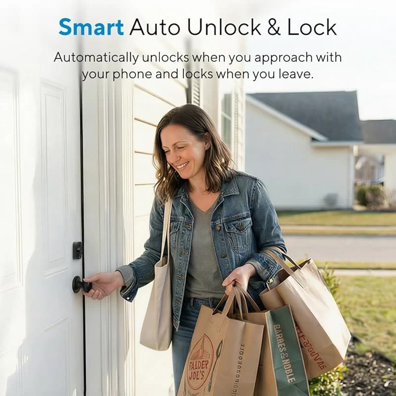 ULTRALOQ U-Bolt WiFi Smart Lock with Door Sensor — image 4