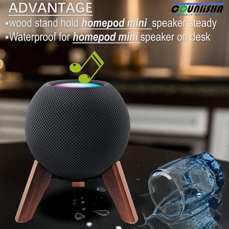 Real Wood Stand for Homepod mini(2020 Released) — image 7