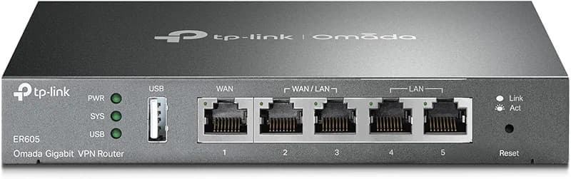 TP-Link ER605 V2 Wired Gigabit VPN Router — image 6