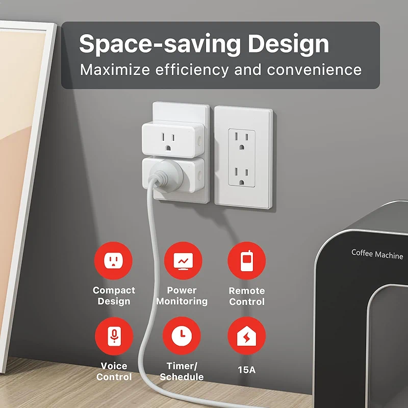 THIRDREALITY ZigBee Smart Plug 4 Pack with Real-time Energy Monitoring — image 2
