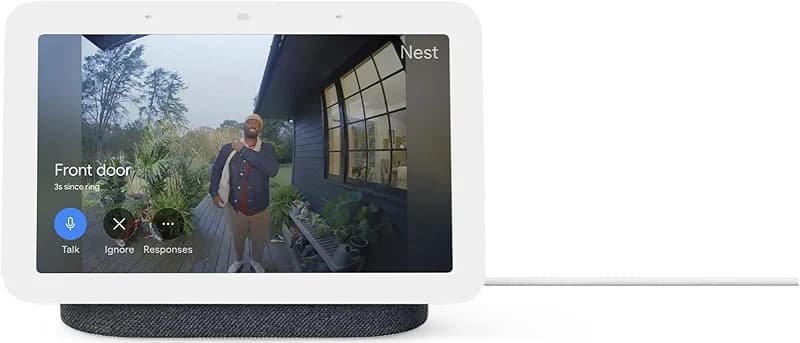 Nest Hub 7 Smart Display 2nd Generation with Google Assistant - Charcoal — image 4