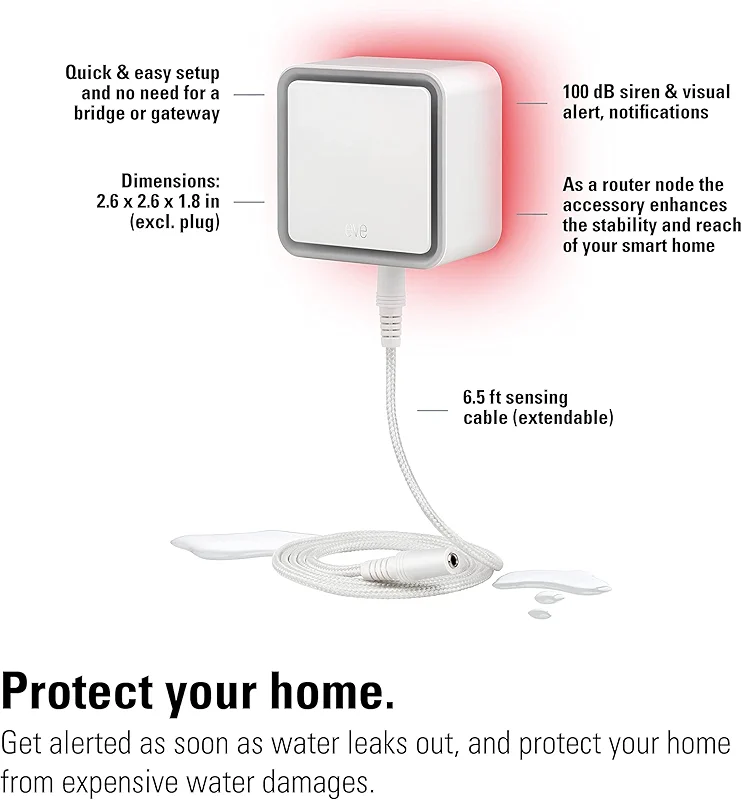 Eve Water Guard - Smart Home Water Leak Detector — image 4