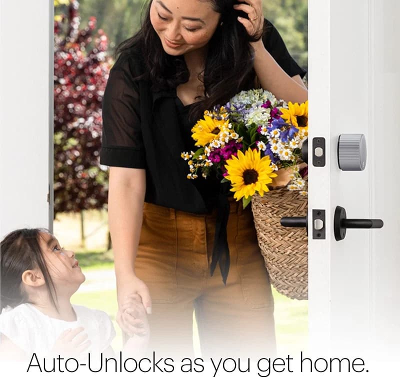 August Home Silver Wi-Fi Connected Smart Keyless Entry Door Lock — image 3