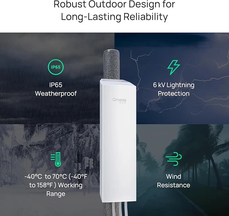 TP-Link Omada Point to Point Wireless Bridge Outdoor - 5GHz — image 5
