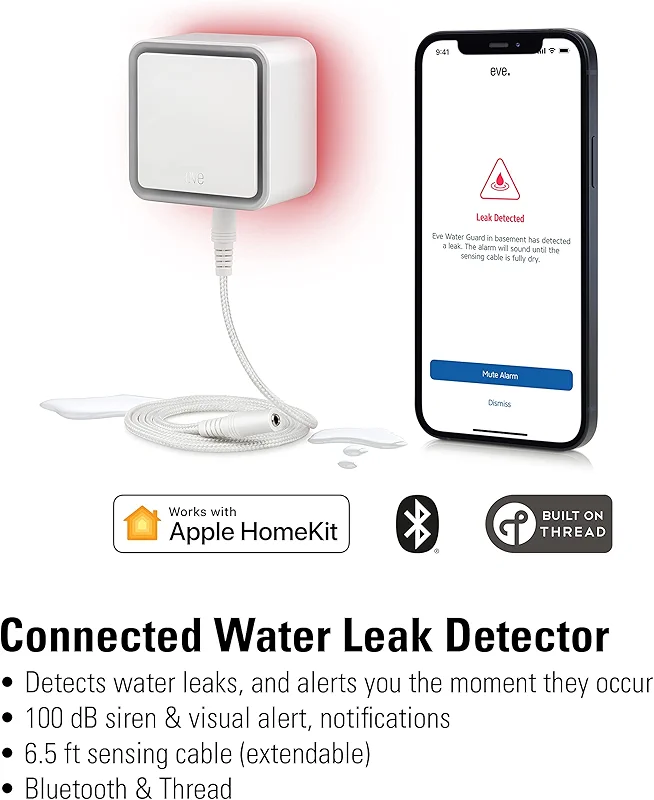 Eve Water Guard - Smart Home Water Leak Detector — image 5