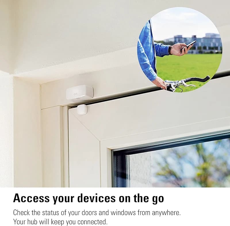 Eve Door & Window (Matter) 3 Pack – Smart Contact Sensor for Doors & — image 2