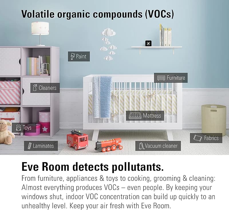 Eve Room - Indoor air Quality Sensor to Monitor air Quality (VOC) — image 4