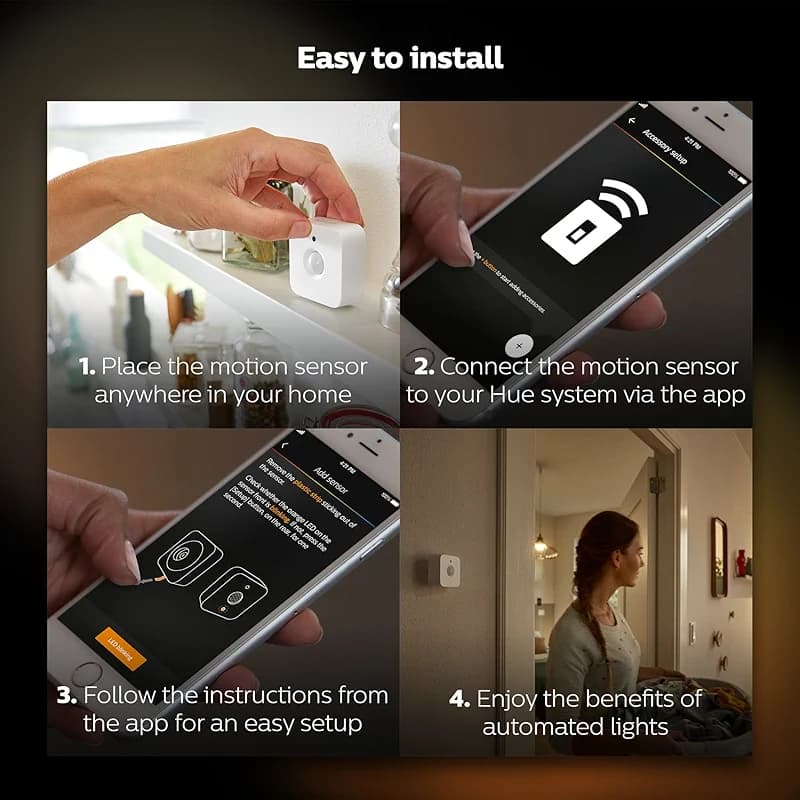 Philips Hue Motion Sensor - Exclusively for Philips Hue Smart Lights — image 8