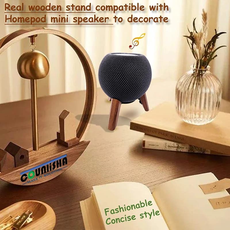 Real Wood Stand for Homepod mini(2020 Released) — image 4