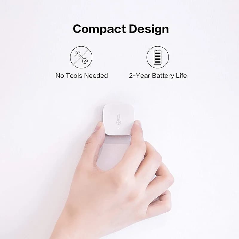 Zigbee Temperature and Humidity Sensor-3 Pack